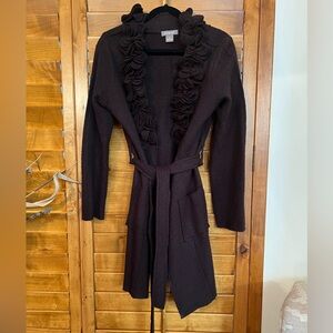 Kenar Wool Belted Coat Sz M